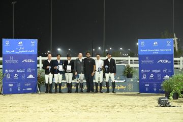 تشانينج والهاجري والعناز يتألقون في الجولة الثانية لدوري الفروسية تشانينج والهاجري والعناز يتألقون في الجولة الثانية لدوري الفروسية