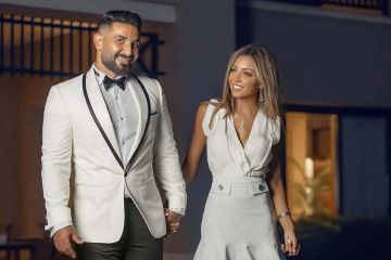زوجة أحمد سعد تلغي متابعته على إنستغرام 