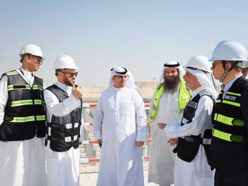  49 نسبة إنجاز مشروع مدينة جنوب سعد العبدالله