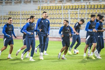الأزرق يختتم اليوم استعداداته لمواجهة تنزانيا في القاهرة الأزرق يختتم اليوم استعداداته لمواجهة تنزانيا في القاهرة
