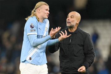 غوارديولا يكشف كواليس حديثه مع هالاند