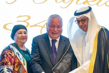 سفير جمهورية طاجيكستان يؤكد سعي بلاده للارتقاء بمستوى العلاقات الثنائية مع الكويت سفير جمهورية طاجيكستان يؤكد سعي بلاده للارتقاء بمستوى العلاقات الثنائية مع الكويت