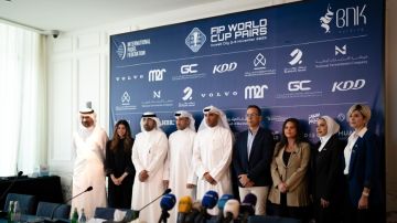 بنك برقان الراعي البلاتيني يشارك في المؤتمر الصحفي لبطولة كأس العالم للبادل الزوجي 2025