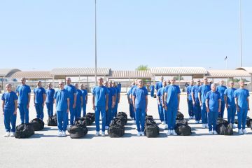 معهد التدريب استقبل متطوعين من ضباط الصف