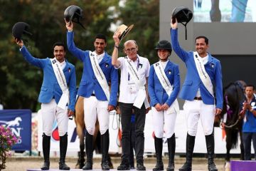 ميدالية فضية للفروسية الكويتية في بطولة آسيا لقفز الحواجز بتايلند