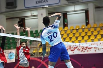  أزرق الطائرة يهزم فلسطين في كأس التحدي العربي الأردن 2025 