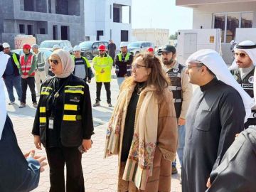 وزير الإسكان تفقده وأشاد بجهود فرق السكنية : مستوى متقدم لأعمال مشروع المساكن الميسرة