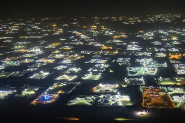 موسم التخييم الربيعي.. موروث شعبي كويتي يتجدد شتاء كل عام