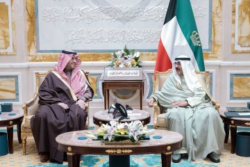 سمو أمير البلاد يستقبل وزير الدولة السعودي الأمير تركي بن محمد سمو أمير البلاد يستقبل وزير الدولة السعودي الأمير تركي بن محمد