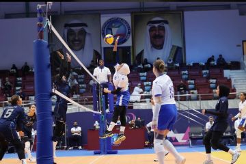 اكتمال عقد ربع نهائي «طائرة غرب آسيا» للسيدات