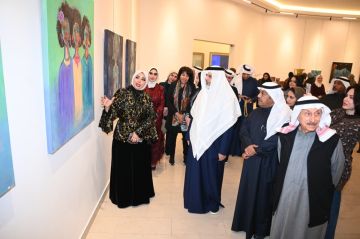 تهاني الخرافي: معرضي يعكس تجاربي الشخصية والفنية تهاني الخرافي: معرضي يعكس تجاربي الشخصية والفنية