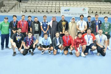 اليرموك بطلا لدوري التنس والكويت يحل وصيفا اليرموك بطلا لدوري التنس والكويت يحل وصيفا