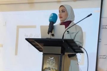 العازمي قدمت ورشة عن الذكاء الاصطناعي واللوحة الفنية 