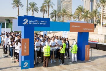 بنك برقان ينظم فعالية Values Unlocked لتقوية روابط العمل الجماعي بين موظفيه بالواقع المعزز بنك برقان ينظم فعالية Values Unlocked لتقوية روابط العمل الجماعي بين موظفيه بالواقع المعزز