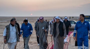 وزير الإعلام: أرض مشروع جيوبارك الكويت مميزة ونعمل على استثمارها بشكل جاذب وزير الإعلام: أرض مشروع جيوبارك الكويت مميزة ونعمل على استثمارها بشكل جاذب