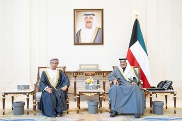 سمو ولي العهد يستقبل الممثل الخاص للأمين العام للأمم المتحدة في العراق