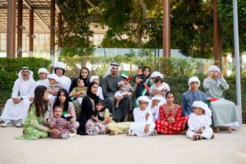 محمد بن زايد يهنئ شعب الإمارات والمقيمين بعيد الاتحاد الرابع والخمسين محمد بن زايد يهنئ شعب الإمارات والمقيمين بعيد الاتحاد الرابع والخمسين