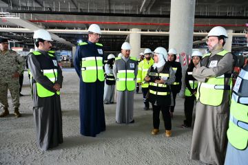 جولة ميدانية لمحافظ الفروانية ووزير الدفاع في مشروع مبنى الركاب الجديد T2 