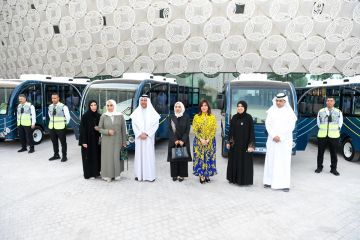 جامعة الكويت تدشن مشروع مسار 1 الكهربائي للتنقل بين كليات مدينة صباح السالم الجامعية