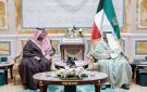 سمو أمير البلاد يستقبل وزير الدولة السعودي الأمير تركي بن محمد