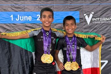 زيد وعبدالعزيز السليطين يحصدان 4 ميداليات ذهبية ببطولة «آسيا الوسطى» للجوجيتسو زيد وعبدالعزيز السليطين يحصدان 4 ميداليات ذهبية ببطولة «آسيا الوسطى» للجوجيتسو