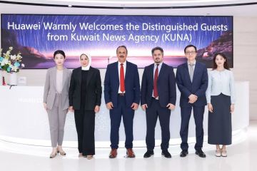 مدير كونا يبحث مع هواوي توظيف التقنيات الرقمية في الإعلام