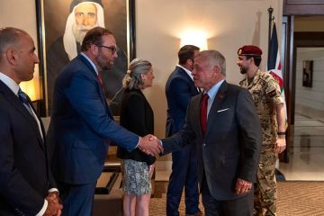 العاهل الأردني يؤكد رفضه لتصريحات الاحتلال حول رؤية إسرائيل الكبرى العاهل الأردني يؤكد رفضه لتصريحات الاحتلال حول رؤية إسرائيل الكبرى