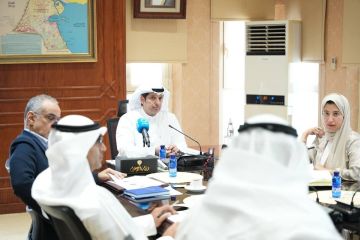 المطيري بحث الاستعدادات الخاصة للدورة الـ48 من معرض الكويت الدولي للكتاب