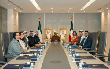 وزير المالية الكويتي يناقش ممثل الأمم المتحدة إطار التعاون الاستراتيجي