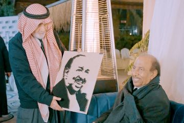 ملتقى سنام يكرم شيخ المعلقين خالد الحربان