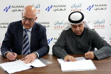  أعيان العقارية توقع مع الهاني عقد المقاول الرئيسي لشاطئ العقيلة - بلاج 7