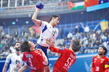 أزرق اليد يسعى لحصد برونزية الآسيوية أمام اليابان