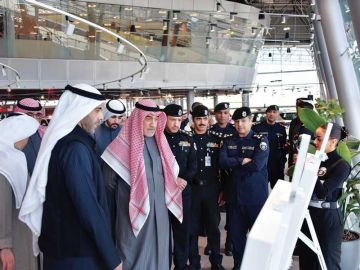  الداخلية تتسلم الدوريات المقدمة من شركة علي الغانم وأولاده