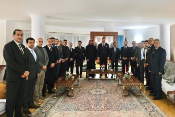 وزير الدفاع يلتقي أعضاء سفارة دولة الكويت لدى إيطاليا