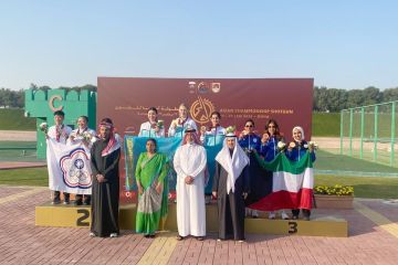 3 ميداليات لرماة منتخب الكويت في بطولة آسيا