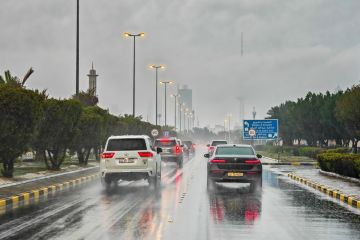  الأرصاد : طقس غير مستقر وأمطار متفرقة تكون رعدية أحيانا