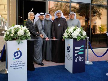  وياي يفتتح قاعة مخصصة للطلبة في جامعة عبدالله السالم