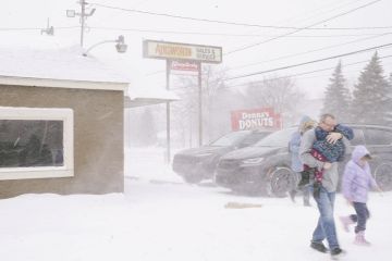 عاصفة شتوية قتلت 11 أميركا