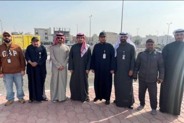 حملة تنظيف لجمعية مدينة جابر الأحمد