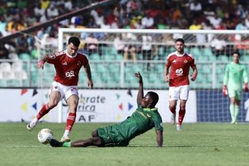 الأهلي المصري يتعادل مع يانج أفريكانز التنزاني ويحافظ على صدارة مجموعته بأبطال أفريقيا