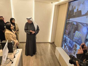 الشؤون تراقب الجمعيات التعاونية بغرفة تحكم تضم 191 كاميرا الشؤون تراقب الجمعيات التعاونية بغرفة تحكم تضم 191 كاميرا
