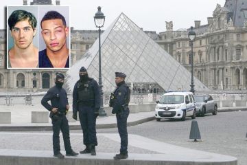 حرامية اللوفر... هواة 