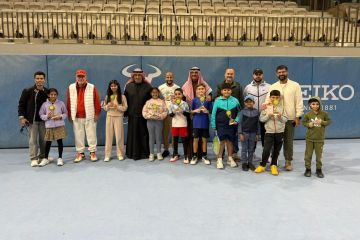 معرفي وماريا يتوجان بلقبَي البراعم في مهرجان التنس