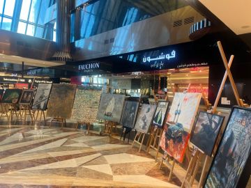 الجسار: ملتقى الصالحية التشكيلي الأول جسر تواصل بين الفنان والجمهور الجسار: ملتقى الصالحية التشكيلي الأول جسر تواصل بين الفنان والجمهور