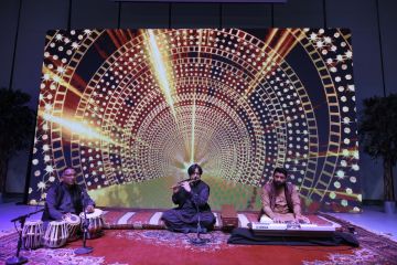 الأمسية الموسيقية مع الناي تأسر الحضور في المركز الأمريكاني الثقافي