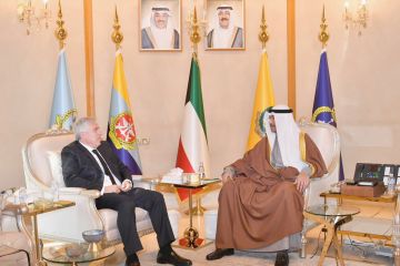 العلي يبحث التعاون مع سفيري تركيا ولبنان