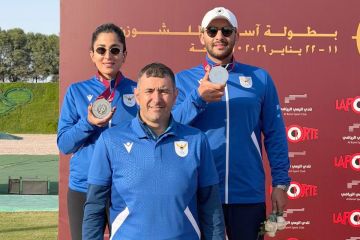 الرماية يفوز بفضية آسيا لمختلط تراب الرماية يفوز بفضية آسيا لمختلط تراب