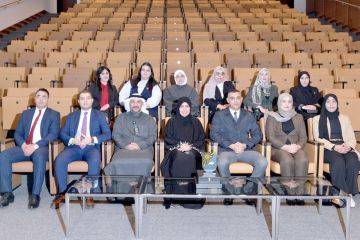 وفد جزائري اطلع على مرافق الجامعة