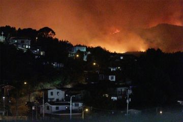 حرائق بالجملة في تشيلي!