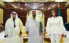 رئيس الوزراء يستقبل وزير البلدية والمديرة العامة لبلدية الكويت - kw